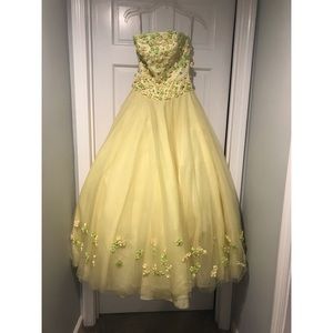 Prom dress only worn twice with tags still!!